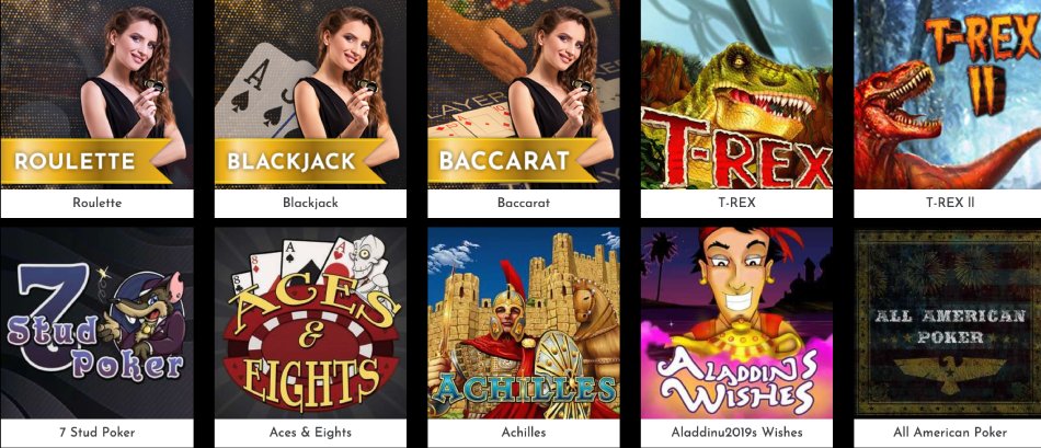 Giochi da Casinò su Casino Midas